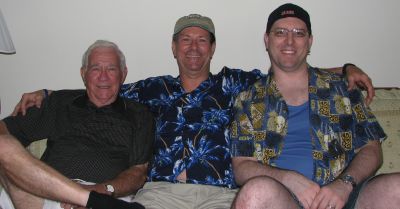 Grandpa, dad and splorp!