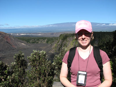 Mrs.splorp! in Hawaii on her honeymoon