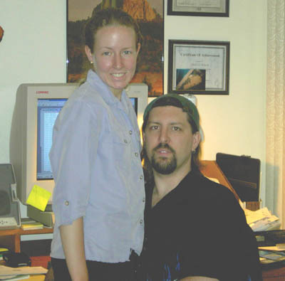 splorp! and Mrs. splorp! over 2 years before we got married. This image is dated August, 21, 2004