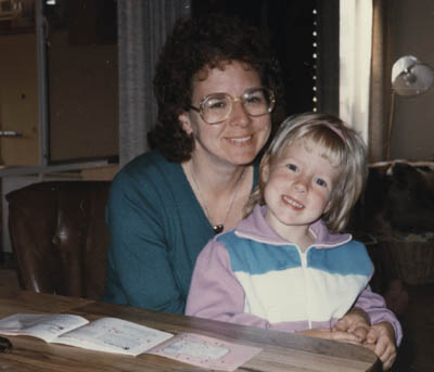 Mrs. splorp! with her mother